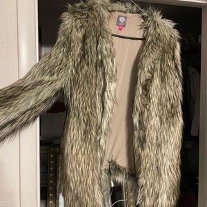 NWOT Vince Camuto Fur Jacket